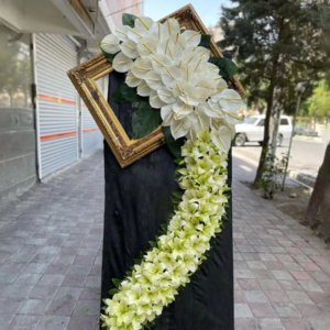 تاج گل دو طبقه کد ns46