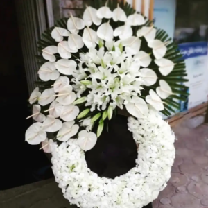 تاج گل دوطبقه کد ns45