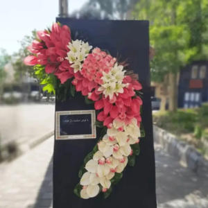 تاج گل لاکچری دو طبقه کد NS58