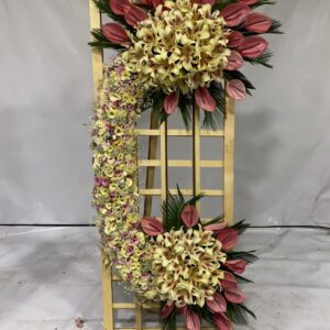 تاج گل لاکچری دو طبقه کد NS65